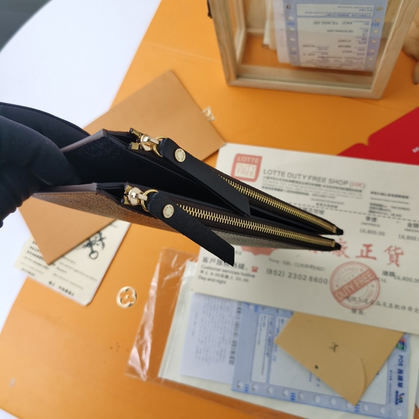 LVコピーウォレット側面デザイン